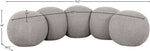 Apollo - Boucle Fabric Bench
