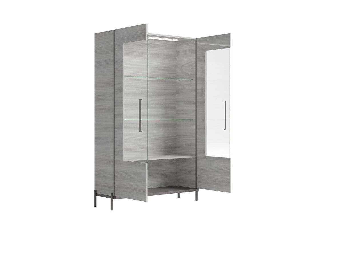 Mia - 2 Door China - White / Gray / Silver