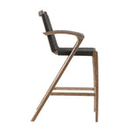 Brielle - Counter Height Stool - Light Eucalyptus / Charcoal