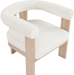Arienzo - Performance Fabric Upholstered Accent Chair - Natural Base