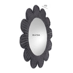 Coralie - Rattan Round Mirror