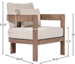 Newport - Water Resistant Fabric Upholstered Outdoor Patio Chair