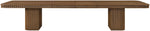 Mohari - Solid Wood And Oak Veneer 112" / 160" Dining Table