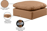Indulge - Faux Leather Ottoman