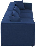 Cube - Linen Modular 4 Seat Sofa