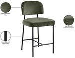 Zarelle - Performance Fabric Upholstered Counter Stool (Set of 2)