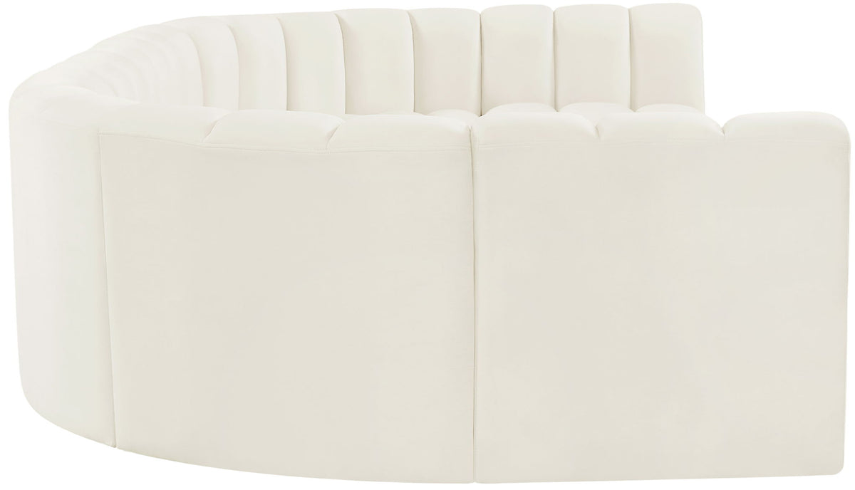 Arc - Velvet Modular U-Shaped Sectional
