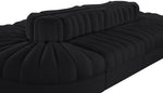 Rummi - Oval Velvet Performance Fabric Upholstered 8 Piece Modular Sectional