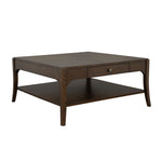 Sylvie - Rectangular Coffee Table - Dark Brown