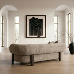 Arnaud - Modern Tan Fabric + Brown Oak Sofa by VIG Furniture - View 10