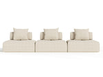 Mondo - Modern Modular Beige Fabric Sectional Sofa-3-Piece Sectional by VIG Furniture - View 1