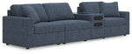 Modmax - Straight Sectional - Ink