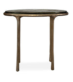 Ata - Oval Accent Table - Brass