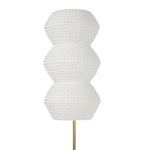 Glimmer - Sconce - White / Light Antique Brass