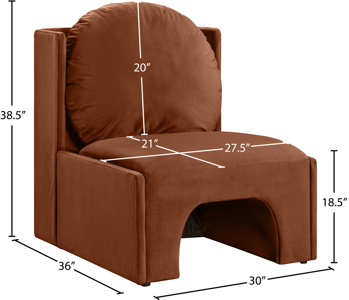 Sigma - Accent Chair - Cognac