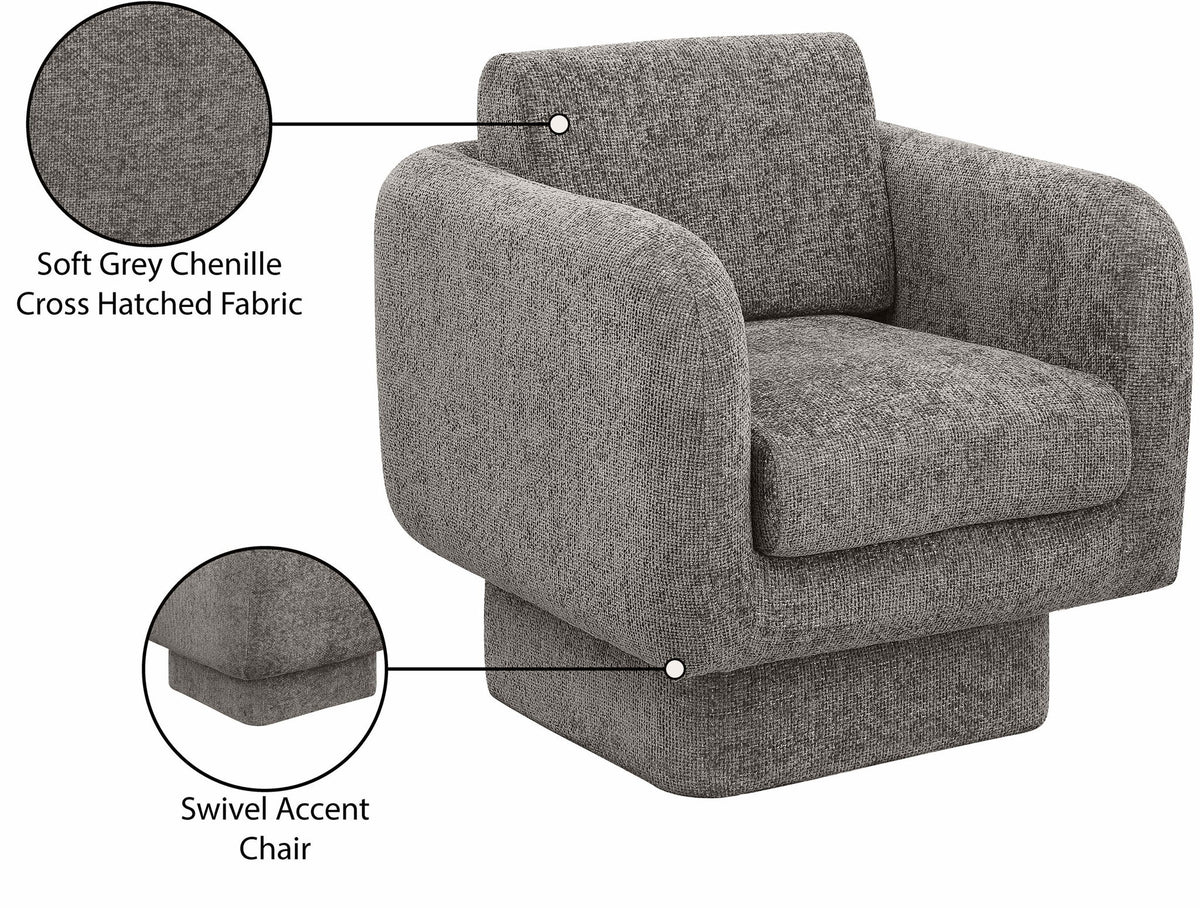 Alessandra - Swivel Accent Chair