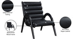 Randal - Accent Chair - Black Frame