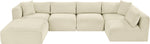 Shaggy - 6 Piece Modular U-Shaped Sectional