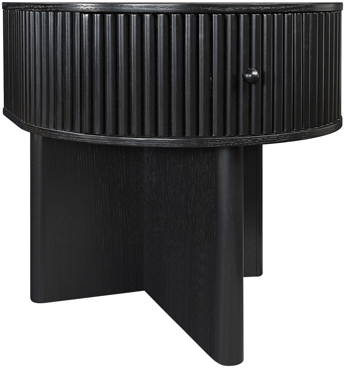Cortland - Acacia Veneer And Solid Wood Night Stand