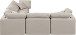Indulge - Linen 5 Piece Modular Corner Sectional
