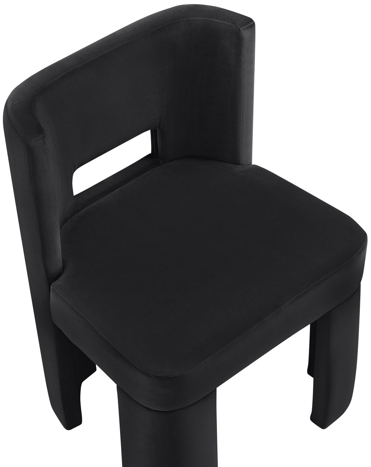 Zuno - Velvet Performance Fabric Upholstered Dining Chair (Set of 2)