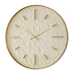 Stone Serenity - Wall Clock - Light Brown
