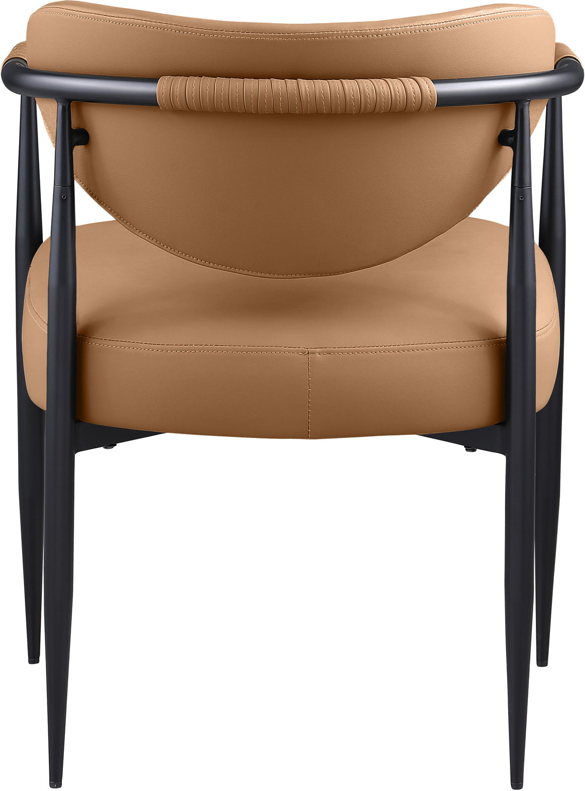 Virella - faux Leather Upholstered Dining Chair (Set of 2) - Black Base