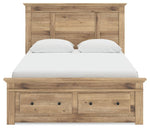 Makidern - Panel Storage Bed