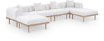 Laguna - 6 Piece 142" Outdoor Patio Modular Sectional
