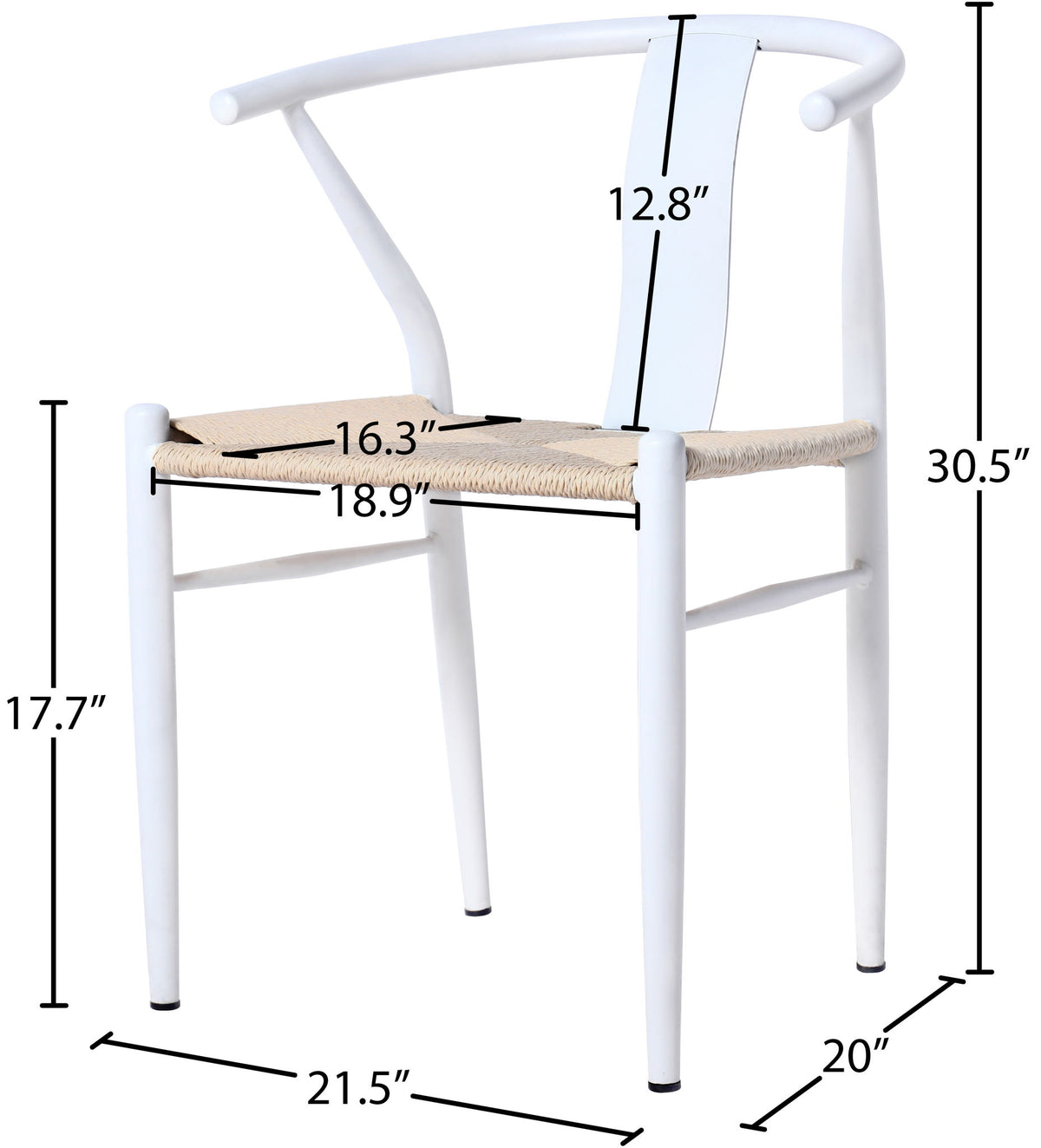 Beck - Hand Woven Rope Dining Chair (Set of 2)