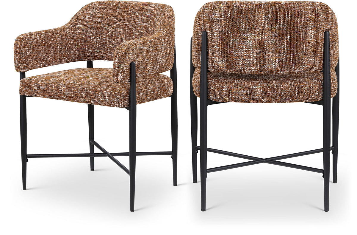 Dame - Fabric Upholstered Dining Chair (Set of 2)