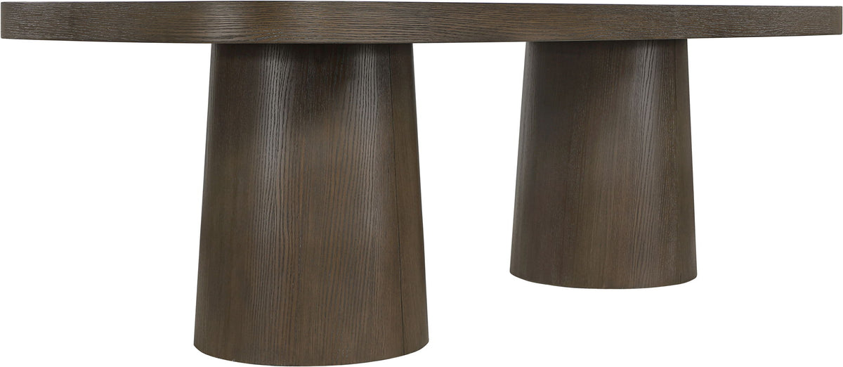 Woodhaven - Solid Wood And Oak Veneer Dining Table