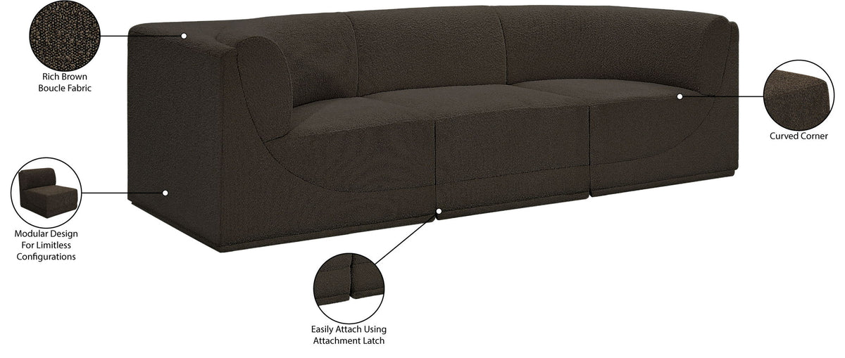 Ollie - 3 Seat Modular Sofa