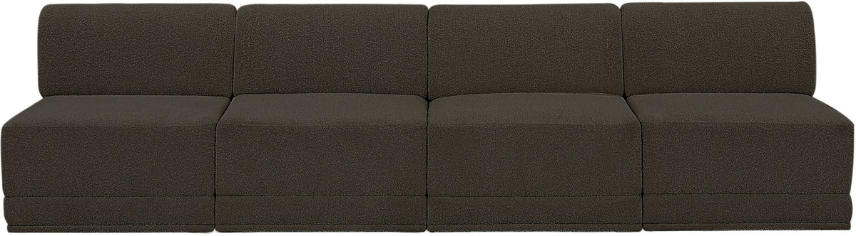 Ollie - 4 Seat Armless Modular Sofa