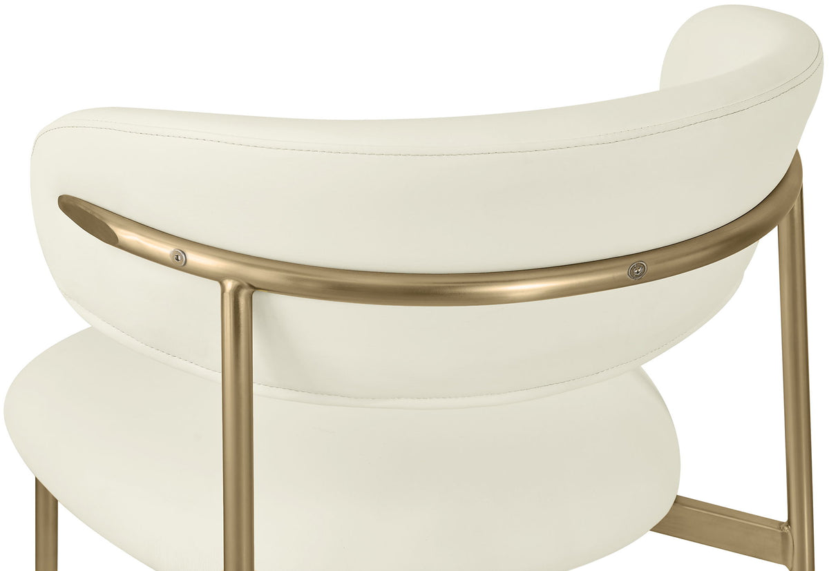 Lupita - Dining Chair With Brushed Gold Legs (Set of 2)