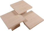 Spencer - Oak Veneer 3 Piece Coffee Tabl