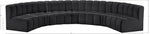 Arc - Faux Leather 7 Piece U-Shaped Modular Sofa