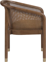 Sylvan - Vegan Leather Dining Chair (Set of 2) - Brown Frame