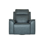 Vernon - Power Swivel Gliding Recliner With Power Headrest, Lumbar, Heat & Massage