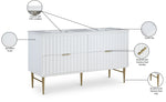 Modernist - Bathroom Vanity With Gold Legs