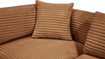 Shaggy - Fabric 6 Piece Modular Sectional With Chaise And Ottoman