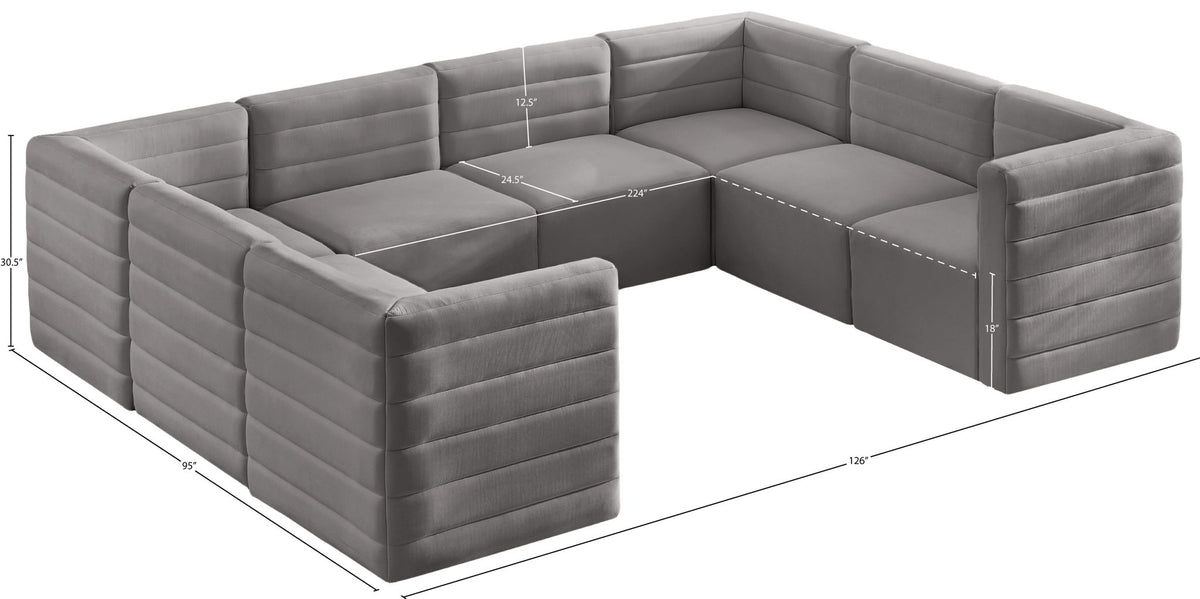 Quincy - 8 Piece  Modular Sectional