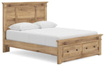 Makidern - Panel Storage Bed