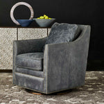 Inclination - Swivel/Glider Chair - Charcoal Gray