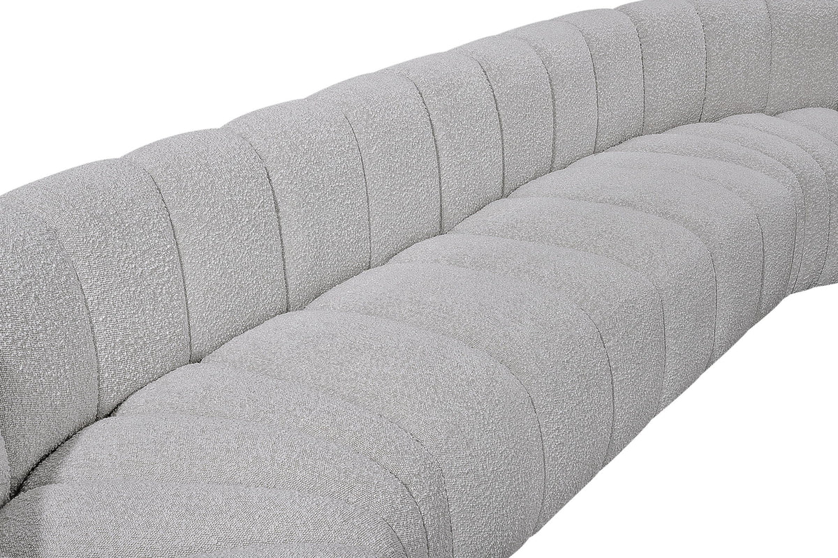 Arc - Boucle Fabric 8 Piece Modular Sofa