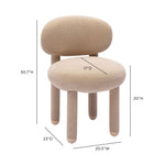 Manu - Performance Chenille Dining Chair