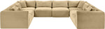 Shaggy - 8 Piece Modular U-Shaped Sectional
