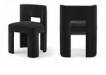 Zuno - Velvet Performance Fabric Upholstered Dining Chair (Set of 2)