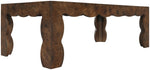 Vassa - Burl Veneer Coffee Table