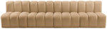 Arc - Velvet 4 Seats Modular Sofa